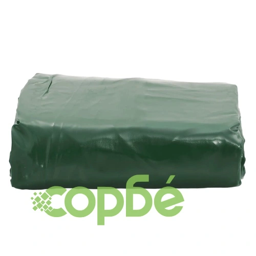 Брезент зелен 5x7 м 650 г/м² ➤ топ цена ➤ sorbe.bg