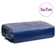 Брезент син 5x7 м 650 г/м²
