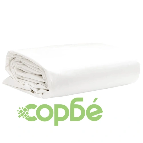 Брезент бял 5x7 м 650 г/м² ➤ топ цена ➤ sorbe.bg
