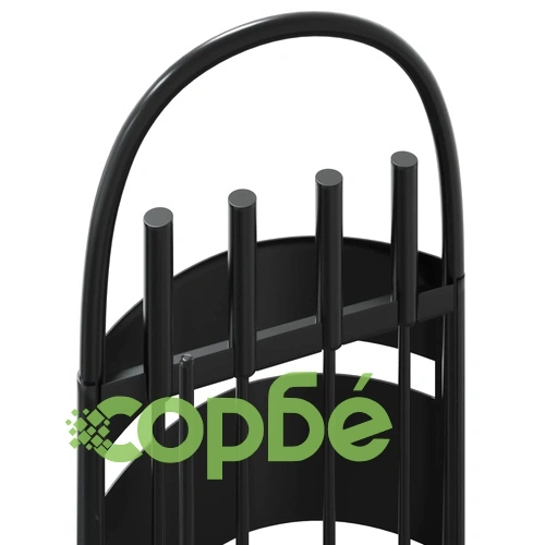 Комплект инструменти за камина от 5 части 23x15x66 см стомана ➤ топ цена ➤ sorbe.bg