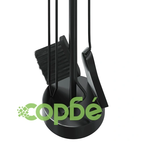 Комплект инструменти за камина от 5 части 18x66 см стомана ➤ топ цена ➤ sorbe.bg