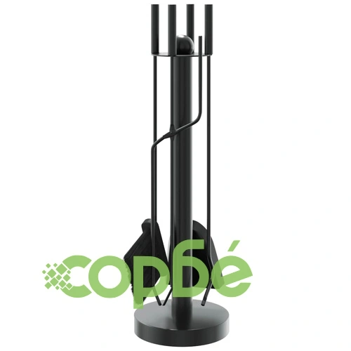 Комплект инструменти за камина от 5 части 18x56 см стомана ➤ топ цена ➤ sorbe.bg