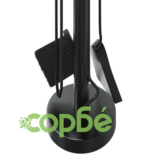 Комплект инструменти за камина от 5 части 18x56 см стомана ➤ топ цена ➤ sorbe.bg