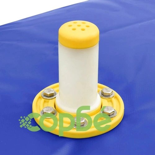 Резервоар за вода с кран, сгъваем, 2100 л, PVC ➤ топ цена ➤ sorbe.bg