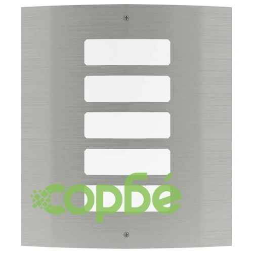 Стенни лампи от неръждаема стомана 60W – 2 броя ➤ топ цена ➤ sorbe.bg