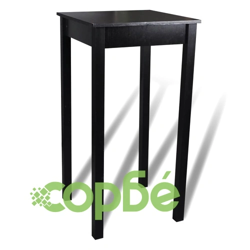 Бар маса и 2 бар стола, черни ➤ топ цена ➤ sorbe.bg