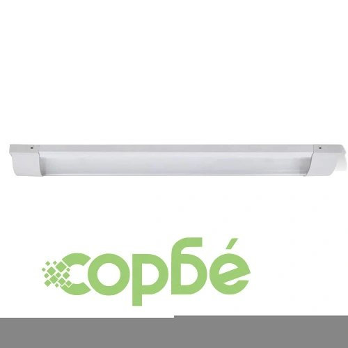 Флуоресцентно осветително тяло бяло, двойно, Т8 18W и кабели за таван ➤ топ цена ➤ sorbe.bg