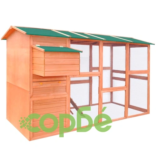 Птичарник/кокошарник, дърво, 295x163x170 см   ➤ топ цена ➤ sorbe.bg