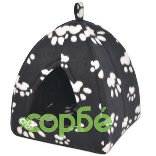 Котешка къщичка, размер L, черна ➤ топ цена ➤ sorbe.bg