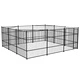 Дворна клетка за кучета, 5x5x2 м