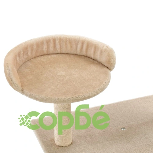 Котешко дърво със сизалени стълбове, 95 см, бежово ➤ топ цена ➤ sorbe.bg