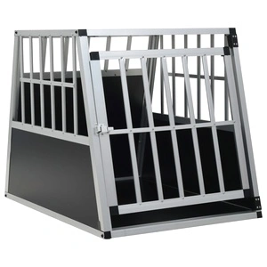 Кучешка клетка с една врата, 65x91x69,5 см