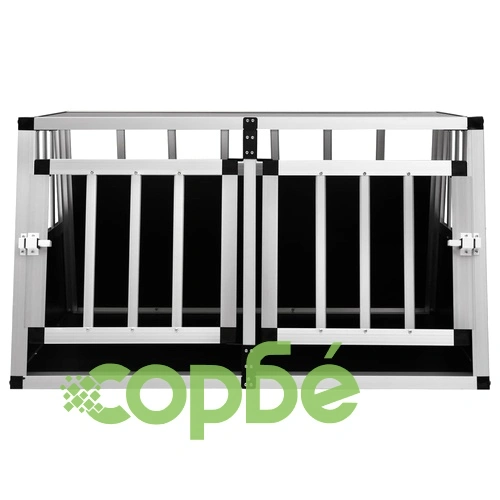 Кучешка клетка с две врати, 89x69x50 см ➤ топ цена ➤ sorbe.bg