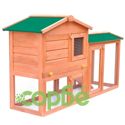 Външна голяма клетка за зайци/други малки животни, дърво   ➤ топ цена ➤ sorbe.bg