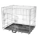 Сгъваема метална кучешка клетка, размер М  