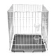 Сгъваема метална кучешка клетка, размер М  