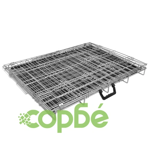 Сгъваема метална кучешка клетка, размер М   ➤ топ цена ➤ sorbe.bg