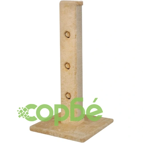 Котешко дърво, стълб за драскане, 85 см, бежово ➤ топ цена ➤ sorbe.bg