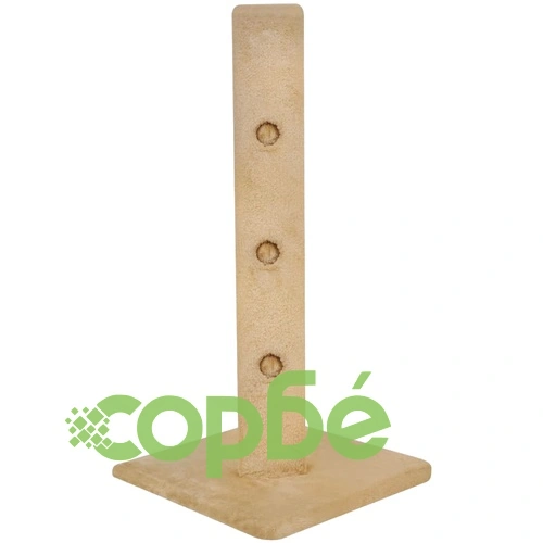 Котешко дърво, стълб за драскане, 85 см, бежово ➤ топ цена ➤ sorbe.bg