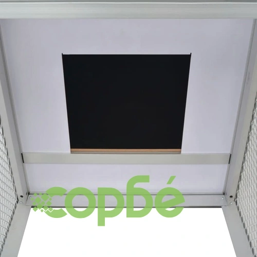 Птичарник/кокошарник, алуминий, 158x63x93 cм ➤ топ цена ➤ sorbe.bg