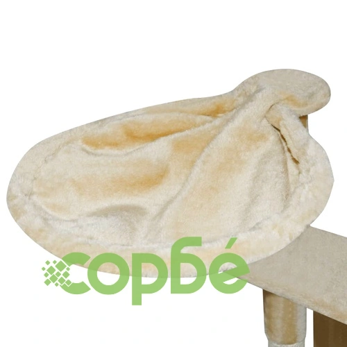 Котешко дърво за драскане, 150 см, жълто ➤ топ цена ➤ sorbe.bg