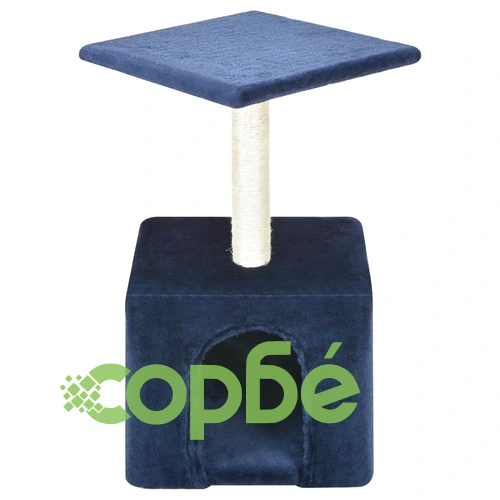 Котешко дърво за драскане, 55 см, тъмносиньо ➤ топ цена ➤ sorbe.bg