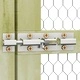 Клетка за пилета 6x1,5x1,5 м стомана