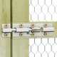 Клетка за пилета 9x1,5x1,5 м стомана