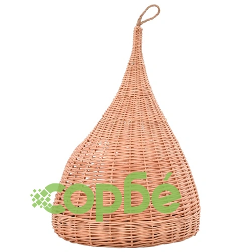 Къща за котки с възглавница, 40x60 см, естествена върба, типи ➤ топ цена ➤ sorbe.bg