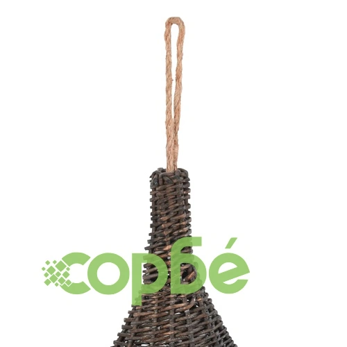 Котешка къща с възглавница сива 40x60 см естествена върба типи ➤ топ цена ➤ sorbe.bg