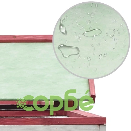 Клетка за зайци, червена, 310x70x87 см, чам и ела масив ➤ топ цена ➤ sorbe.bg