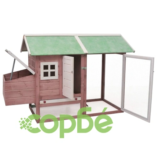 Клетка за пилета, мока, 170x81x110 см, чам и ела масив ➤ топ цена ➤ sorbe.bg