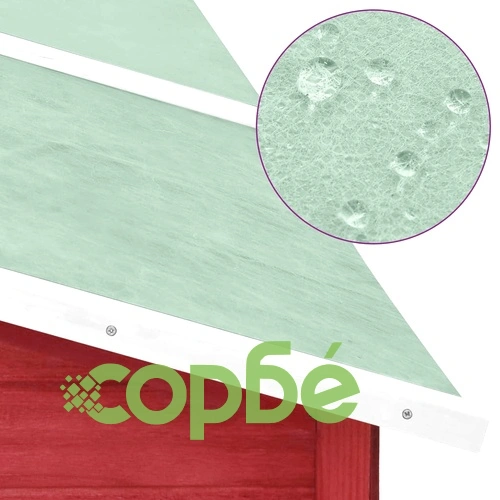 Външна клетка за зайци с пътечка, червено и бяло, чам масив ➤ топ цена ➤ sorbe.bg