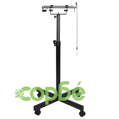 Регулируема стойка за 2-моторен сешоар за домашни любимци черна ➤ топ цена ➤ sorbe.bg