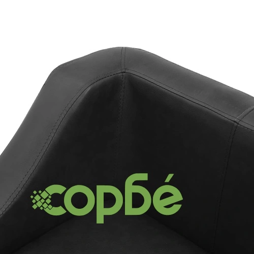 Кучешки диван, черен, 67x52x40 см, изкуствена кожа ➤ топ цена ➤ sorbe.bg