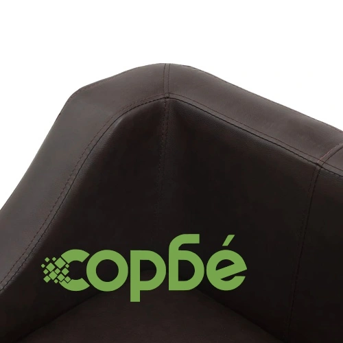 Кучешки диван, кафяв, 67x52x40 см, изкуствена кожа ➤ топ цена ➤ sorbe.bg