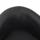 Кучешки диван, черен, 67x41x39 см, изкуствена кожа