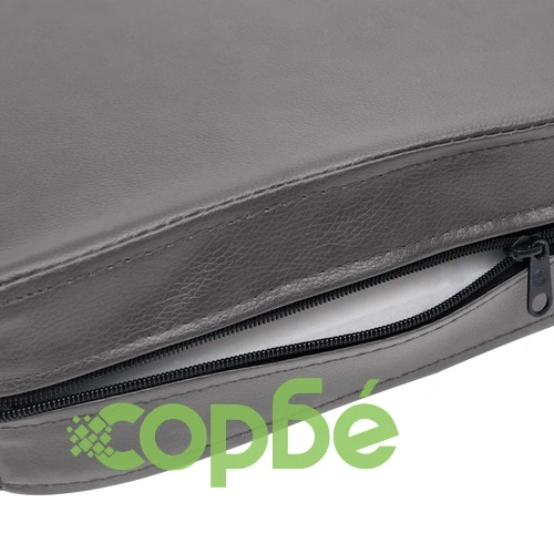 Кучешки диван, сив, 80x50x40 см, изкуствена кожа ➤ топ цена ➤ sorbe.bg