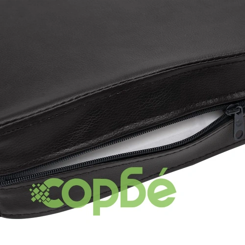 Кучешки диван, черен, 80x50x40 см, изкуствена кожа ➤ топ цена ➤ sorbe.bg