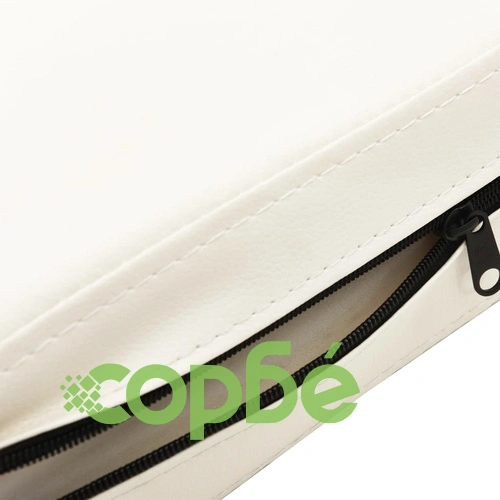 Кучешки диван, кремав, 80x50x40 см, изкуствена кожа ➤ топ цена ➤ sorbe.bg