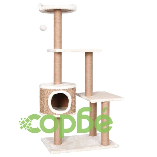 Котешко дърво със сизален стълб, 123 см, морска трева ➤ топ цена ➤ sorbe.bg