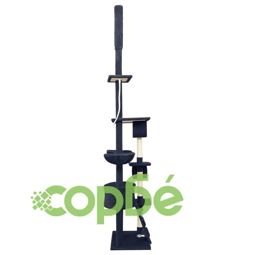 Котешко дърво от пода до тавана, 220-240 см ➤ топ цена ➤ sorbe.bg