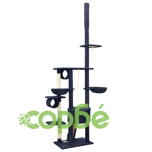 Котешко дърво от пода до тавана, 220-240 см ➤ топ цена ➤ sorbe.bg