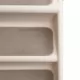 Сгъваеми стълби за кучета, кремави, 62x40x49,5 см
