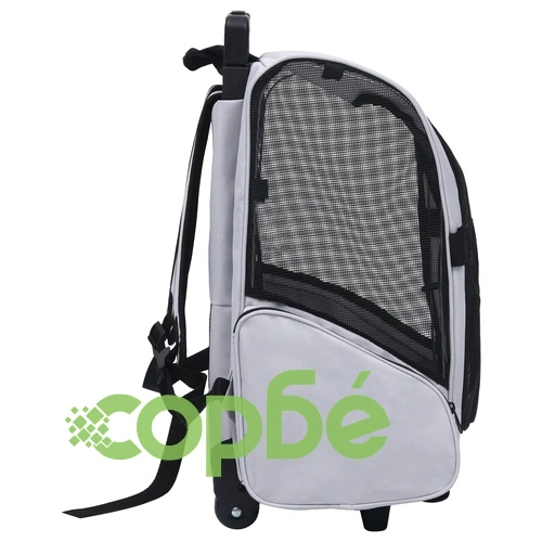 Сгъваема мултифункционална количка за домашни любимци, сива ➤ топ цена ➤ sorbe.bg