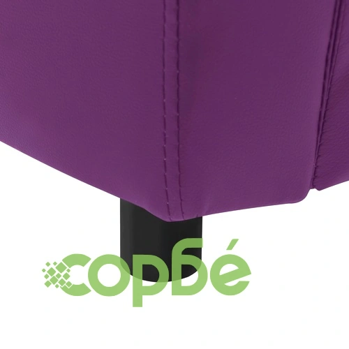 Кучешки диван, бордо, 67x41x39 см, изкуствена кожа ➤ топ цена ➤ sorbe.bg