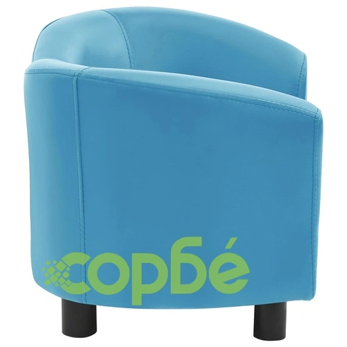 Кучешки диван, тюркоаз, 67x41x39 см, изкуствена кожа ➤ топ цена ➤ sorbe.bg