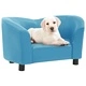 Кучешки диван, тюркоаз, 67x41x39 см, изкуствена кожа