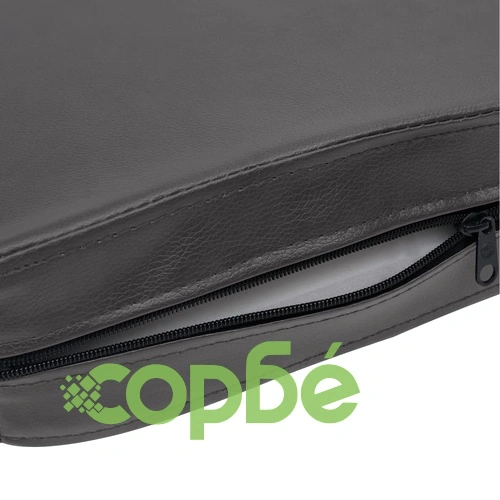 Кучешки диван, тъмносив, 80x50x40 см, изкуствена кожа ➤ топ цена ➤ sorbe.bg