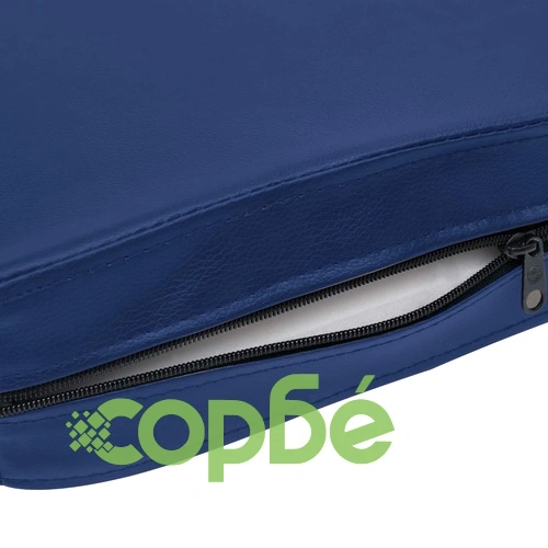 Кучешки диван, син, 80x50x40 см, изкуствена кожа ➤ топ цена ➤ sorbe.bg